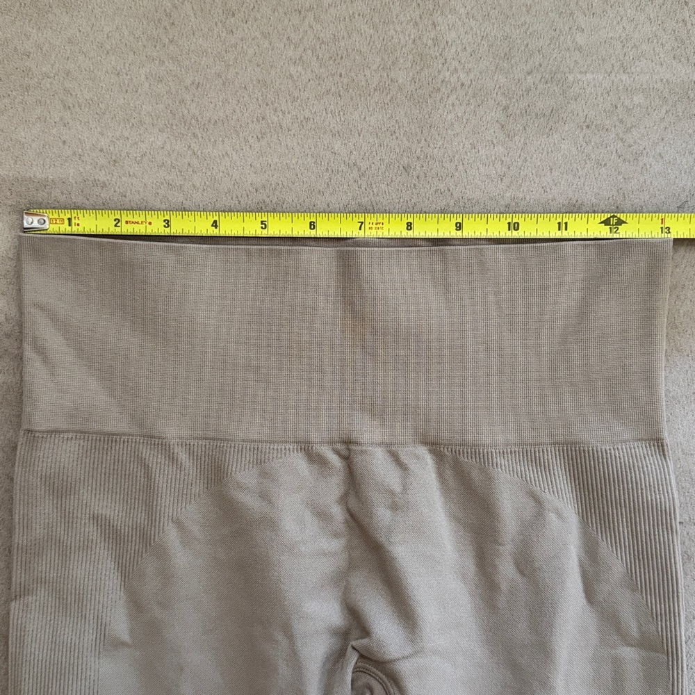 SET Active Sculptflex Seamless Active Leggings In Tan Breeze Womens Medium - Picture 4 of 7
